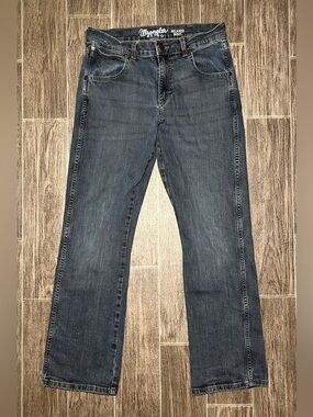 Wrangler Retro Relaxed Boot Jeans Men’s Size 30x30 Blue Stretch Denim